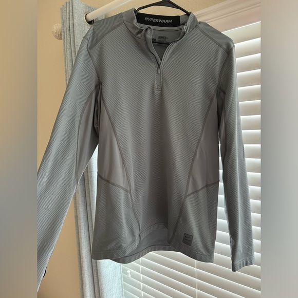 Nike Other - Nike Gray Quarter-Zip Pullover
